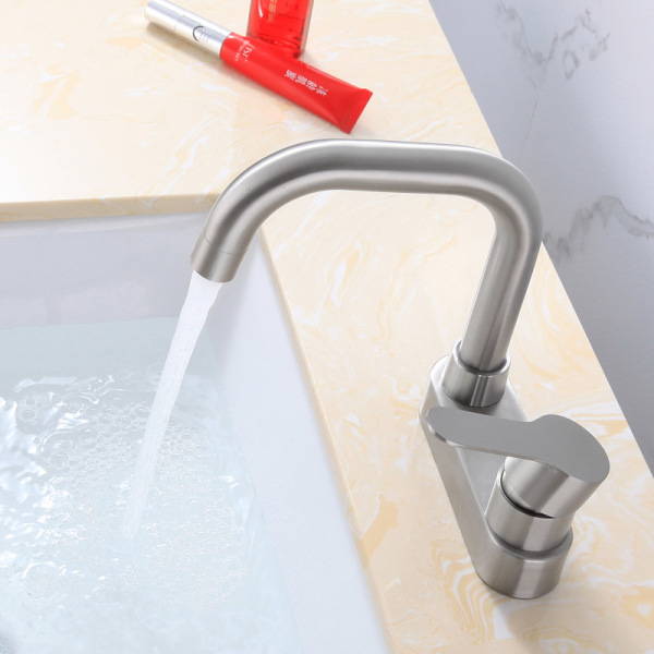Bathroom drawing double basin washbasin faucet