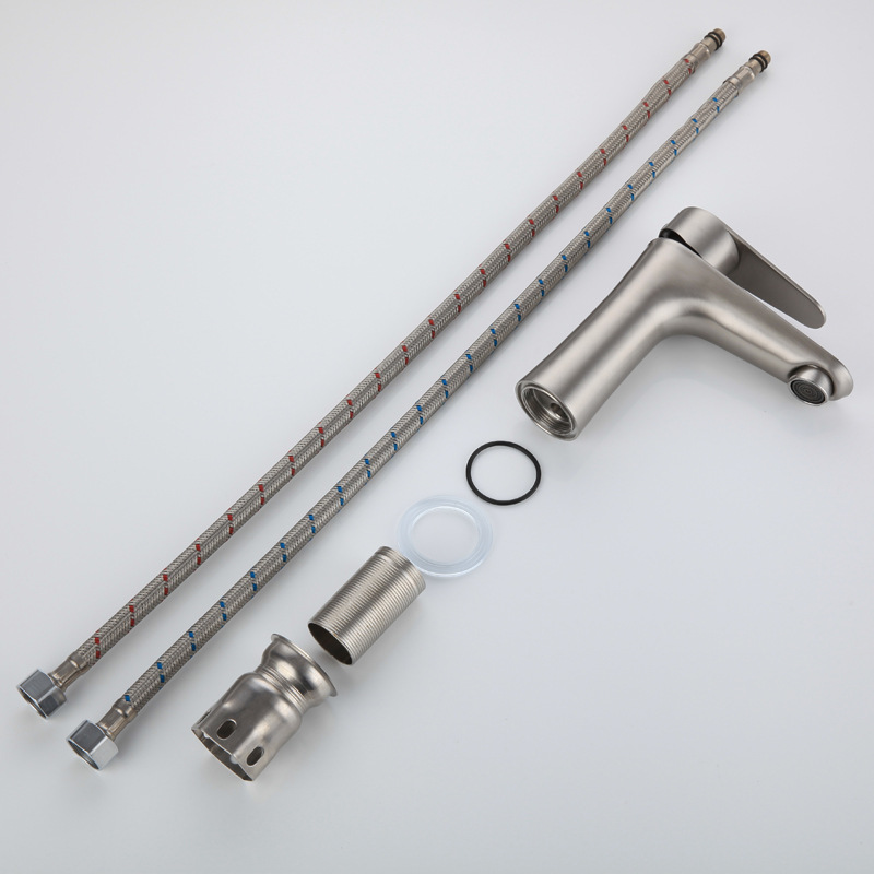 Bathroom sink under faucet basin