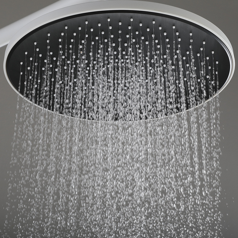 Bathroom white piano keys fourth gear