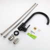 Black kitchen faucet European style