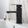 Black wash basin faucet