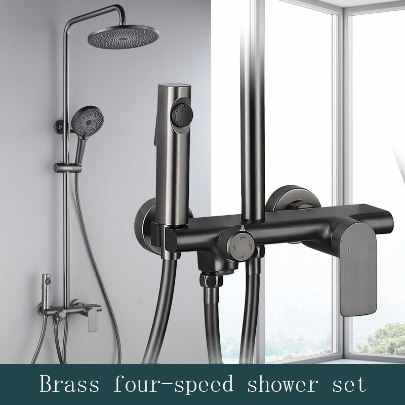 Four-speed shower shower set