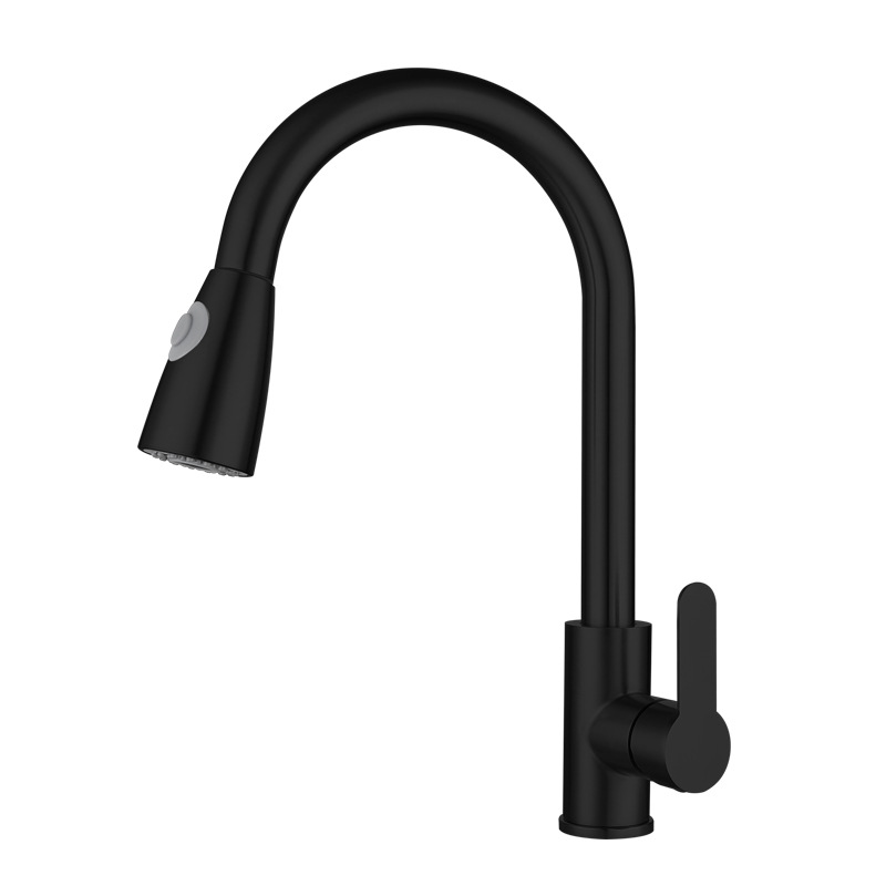 Heavy kitchen puller faucet