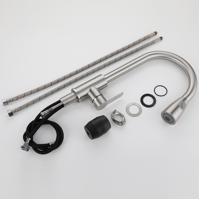 Heavy kitchen puller faucet