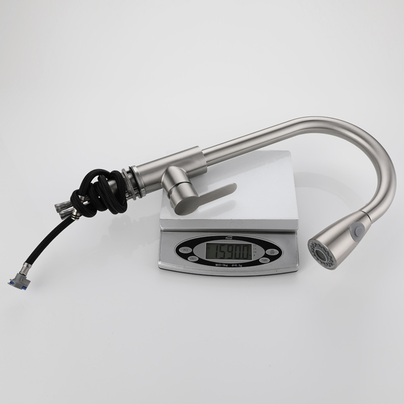 Heavy kitchen puller faucet