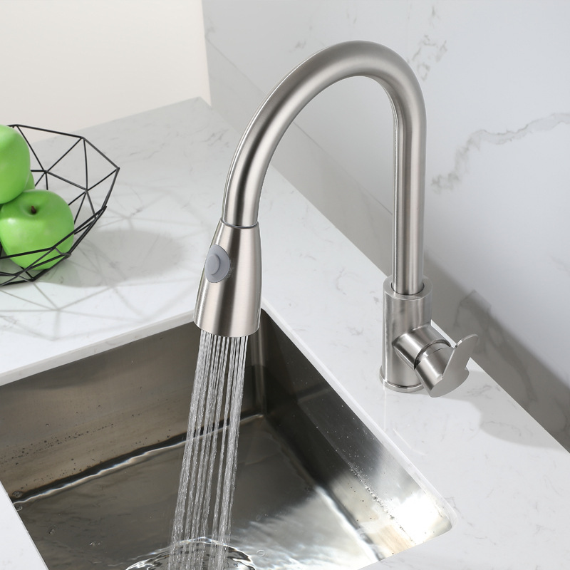 Heavy kitchen puller faucet