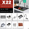 Intelligent understage kitchen with sink