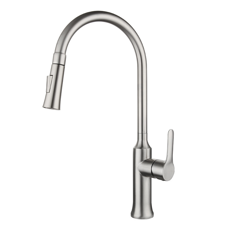 Kitchen draw faucet