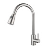 Kitchen tap hot and cold can be rotated