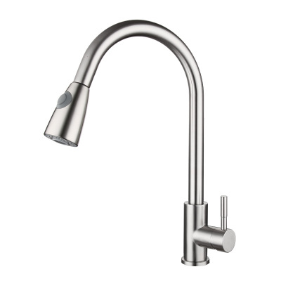 Kitchen tap hot and cold can be rotated