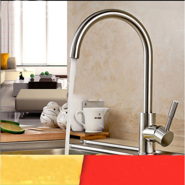 Lead-free stainless steel faucet