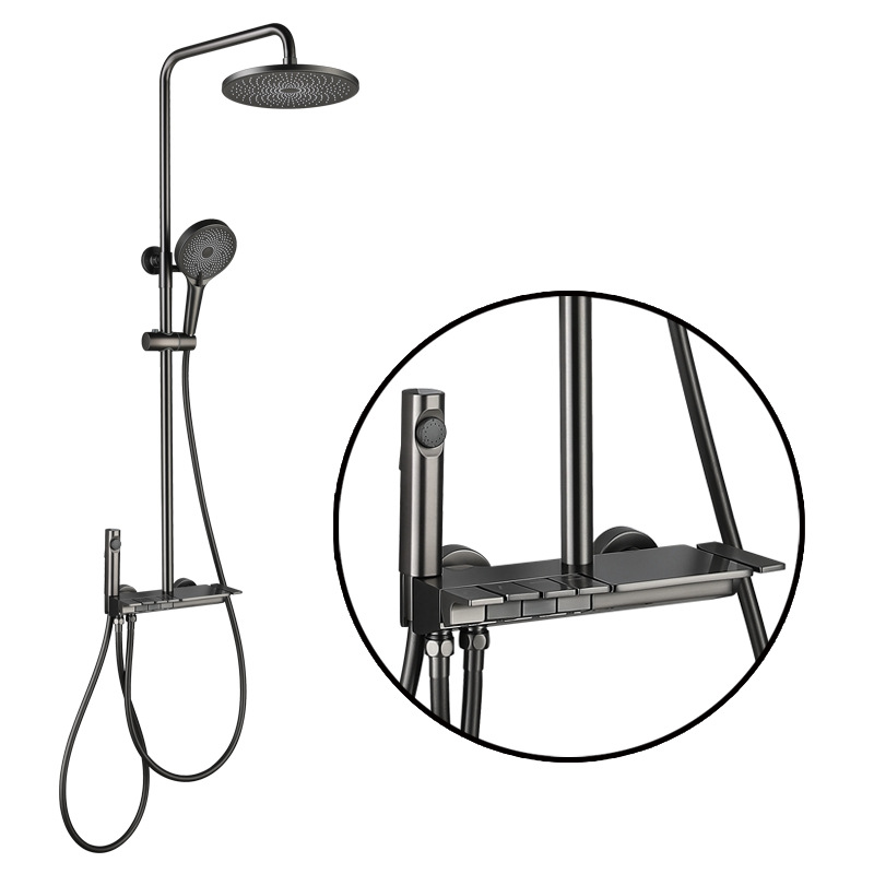 Piano shower shower set