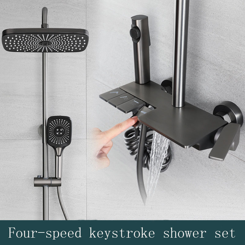 Piano shower shower set