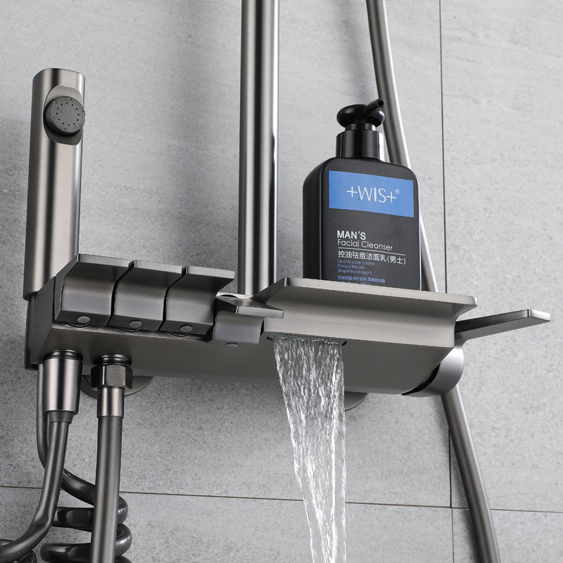 Piano shower shower set