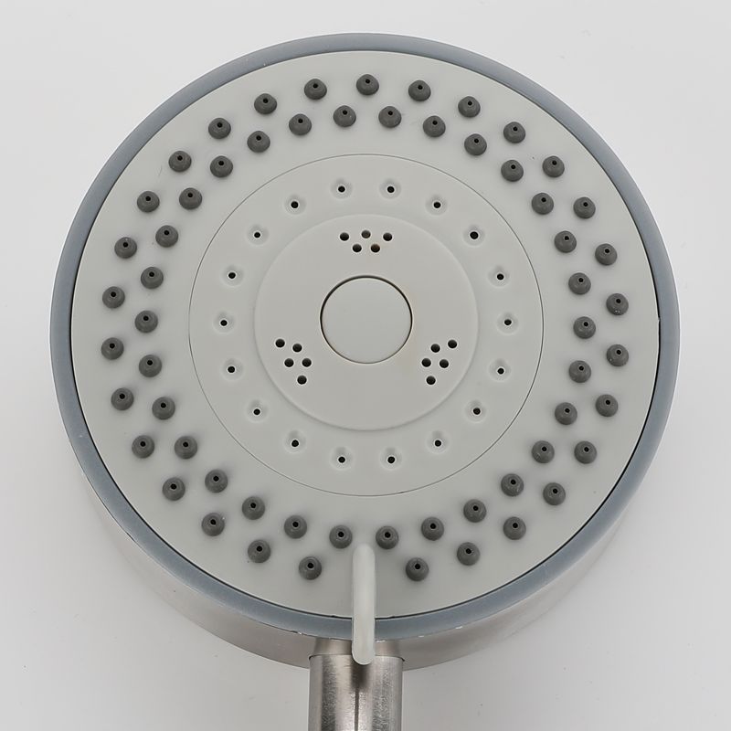 Portable supercharged shower head can be disassembled and washed