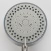 Portable supercharged shower head can be disassembled and washed