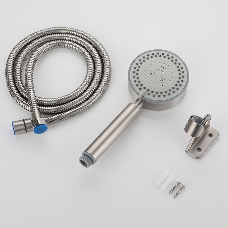 Portable supercharged shower head can be disassembled and washed