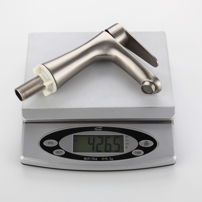 Single cold basin faucet