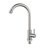 Stainless steel kitchen single cold faucet