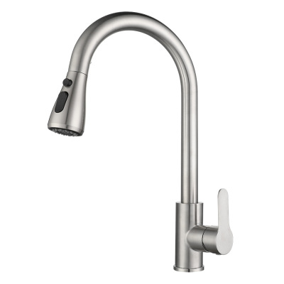 The kitchen sink retractable and swivel
