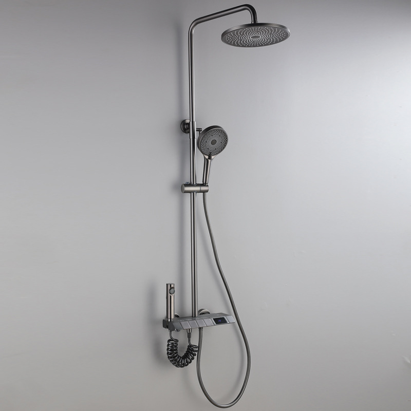 Thermostat shower gun grey piano keys