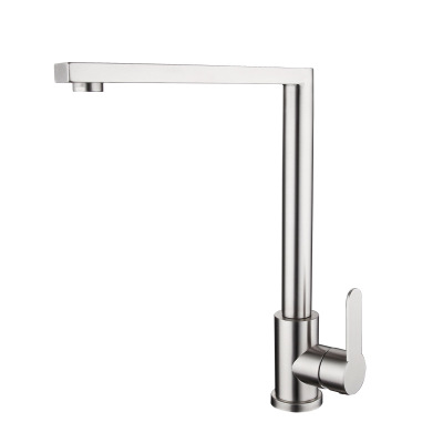 Lead-free brushed hot and cold dish basin