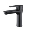 Black basin faucet hot and cold 8