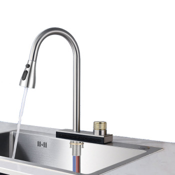 copy of Pull type rain waterfall single hole faucet