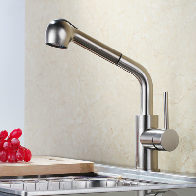 Kitchen draw faucet wire drawing