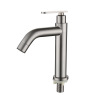 Single cold basin faucet bathroom wash basin wash station