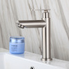 Single cold basin faucet bathroom wash basin wash station