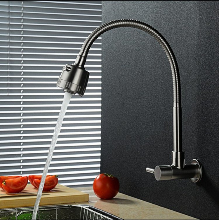 Single-cooled universal pipe sink