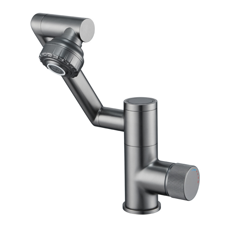 Under the basin mechanical arm universal faucet