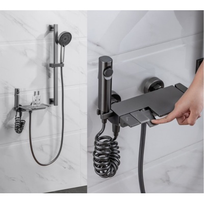 Easy shower with piano keys