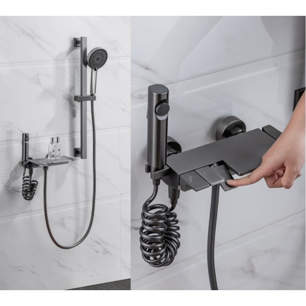 Easy shower with piano keys